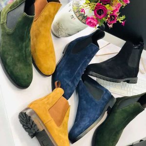 Men's Chelsea Suede Boots