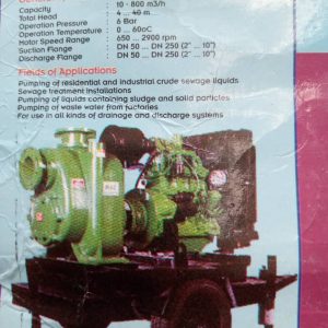 Self Priming Centrifugal Mud Pumps