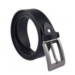 Black leather belts