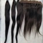 26'' Sleek Straight Human Hair Wigs